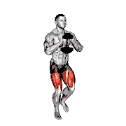 Dumbbell Goblet Curtsey Lunge