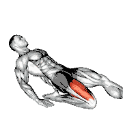 Single Lean Back Quadriceps Stretch