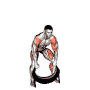 Weighted Bag Half Squat High Pull