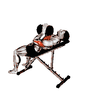 Dumbbell Incline Close-Grip Press Variation