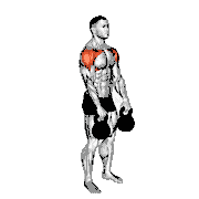 Kettlebell Front Raise