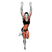 Back Kick Overhead Press demonstration