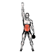 Kettlebell Low Windmill