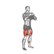 Kettlebell Box Squat