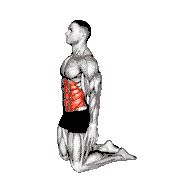 Backward Abdominal Stretch demonstration
