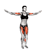 Step-Jack Inner Biceps Curl