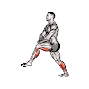 Standing Hip Flexor Stretch demonstration