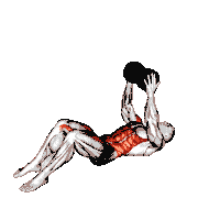 Dumbbell Overhead Sit-Up