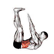Lying Toe Touch