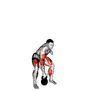 Kettlebell Single-Arm Clean and Press