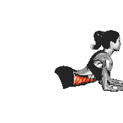 Sphinx Pose demonstration