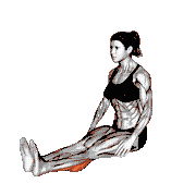 Seated Calf Stretch