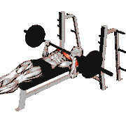 Barbell Larsen Press demonstration