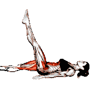 Lying Alternate Straight Leg Circle