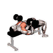 Dumbbell Reverse Bench Press