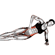 Side Plank with Raised Leg