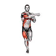 Single Leg Balance Cross Punch