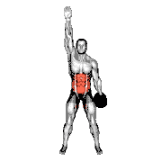 Dumbbell Low Windmill