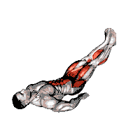 Lying Abduction Leg Raise on Floor