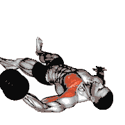 Dumbbell One-Arm Floor Fly