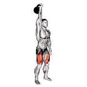 Kettlebell One-Arm Overhead Squat