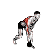 Kettlebell One-Arm Row