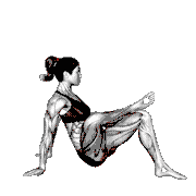 Recumbent Hip External Rotator and Hip Extensor Stretch (Crossed Leg)