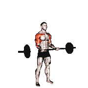 Barbell Curl Press Extension demonstration