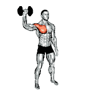 Dumbbell Shoulder Internal Rotation at 90 Abduction