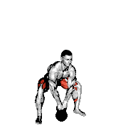 Kettlebell Sumo Squat (Down)