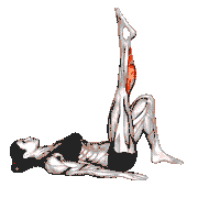 Lying Single Toe Pointing