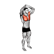 Above Head Chest Stretch demonstration