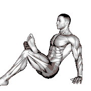 Seated Glute Stretch demonstration
