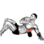 Roll Lower Back (Side) Lying on Floor