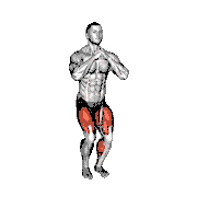 Lateral Tap in Squat Position