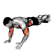 Decline Shoulder Tap