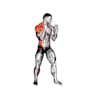 Boxing Right Cross