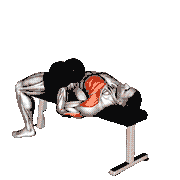 Dumbbell Lying One-Arm Press