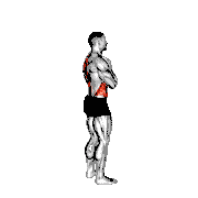 Standing Back Rotation Stretch demonstration