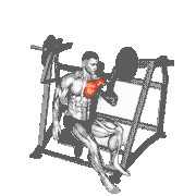 Lever One-Arm Incline Chest Press (Plate Loaded) demonstration