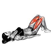 Lying Glute Bridge