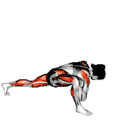 Twist Step Stretch demonstration