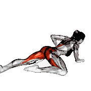 Half Frog Stretch