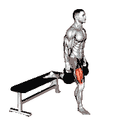 Kettlebell Single-Leg Split Squat