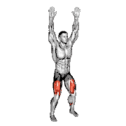 Bodyweight Overhead Squat