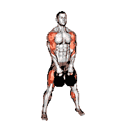 Kettlebell Two-Arm Clean