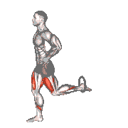 Ring Split Squat