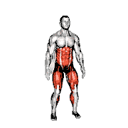 Bodyweight Squat to Front Leg