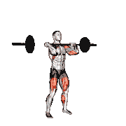 Barbell Split Jerk demonstration