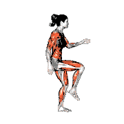 Alternating Tip Toe Knees demonstration